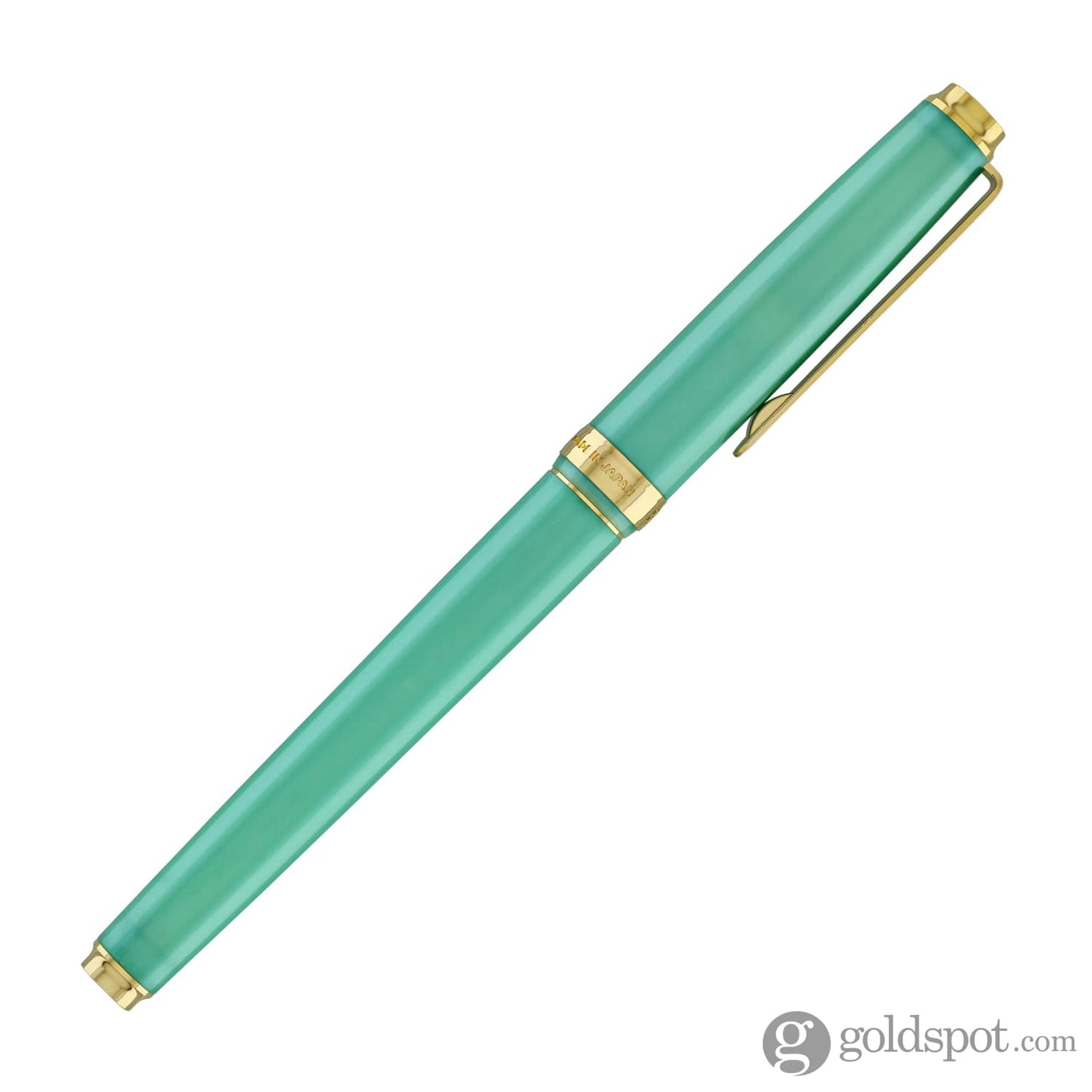 Platinum Biso Fountain Pen in Sparkle Mint Green - Limited Edition Fountain Pen