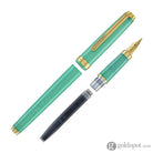 Platinum Biso Fountain Pen in Sparkle Mint Green - Limited Edition Fountain Pen