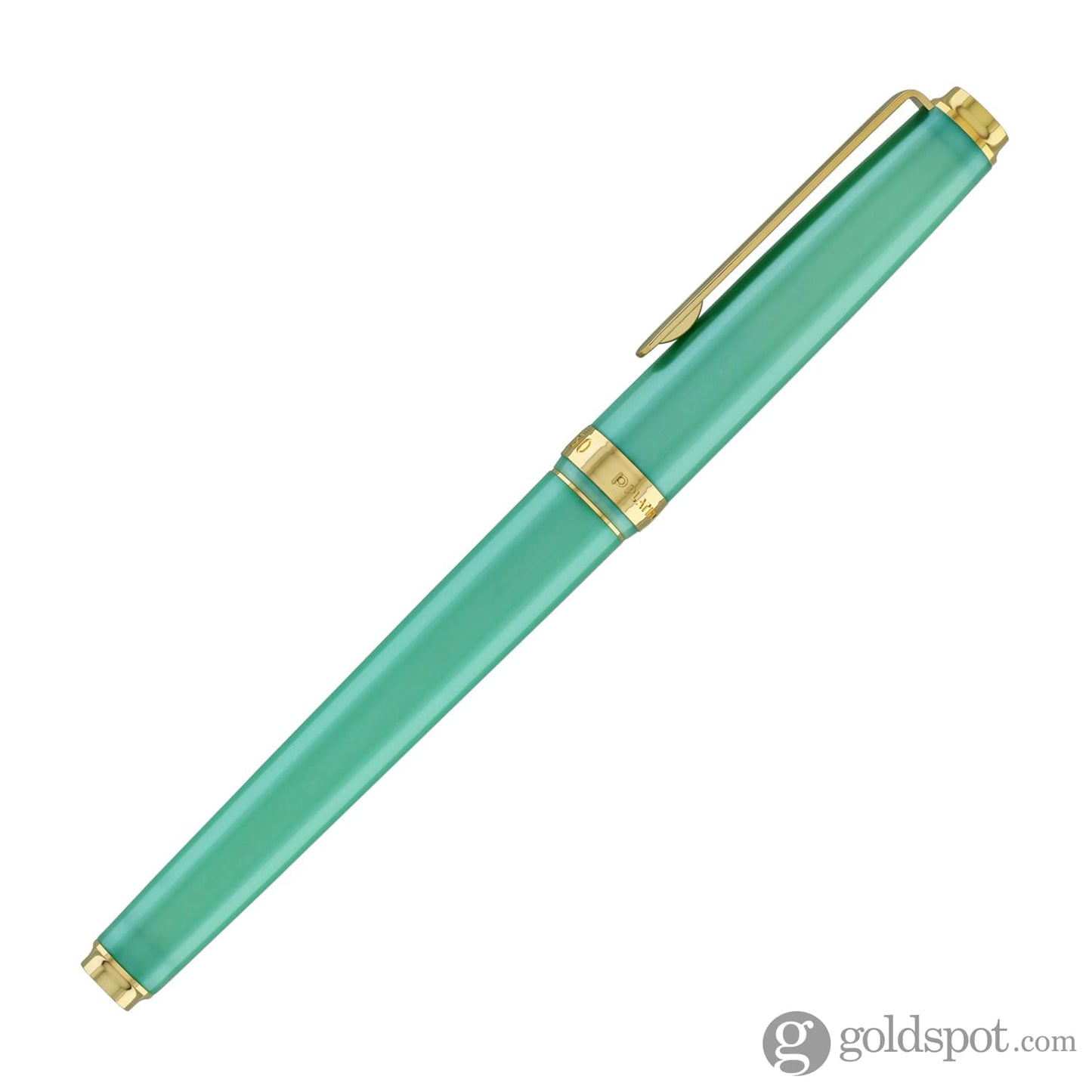 Platinum Biso Fountain Pen in Sparkle Mint Green - Limited Edition Fountain Pen