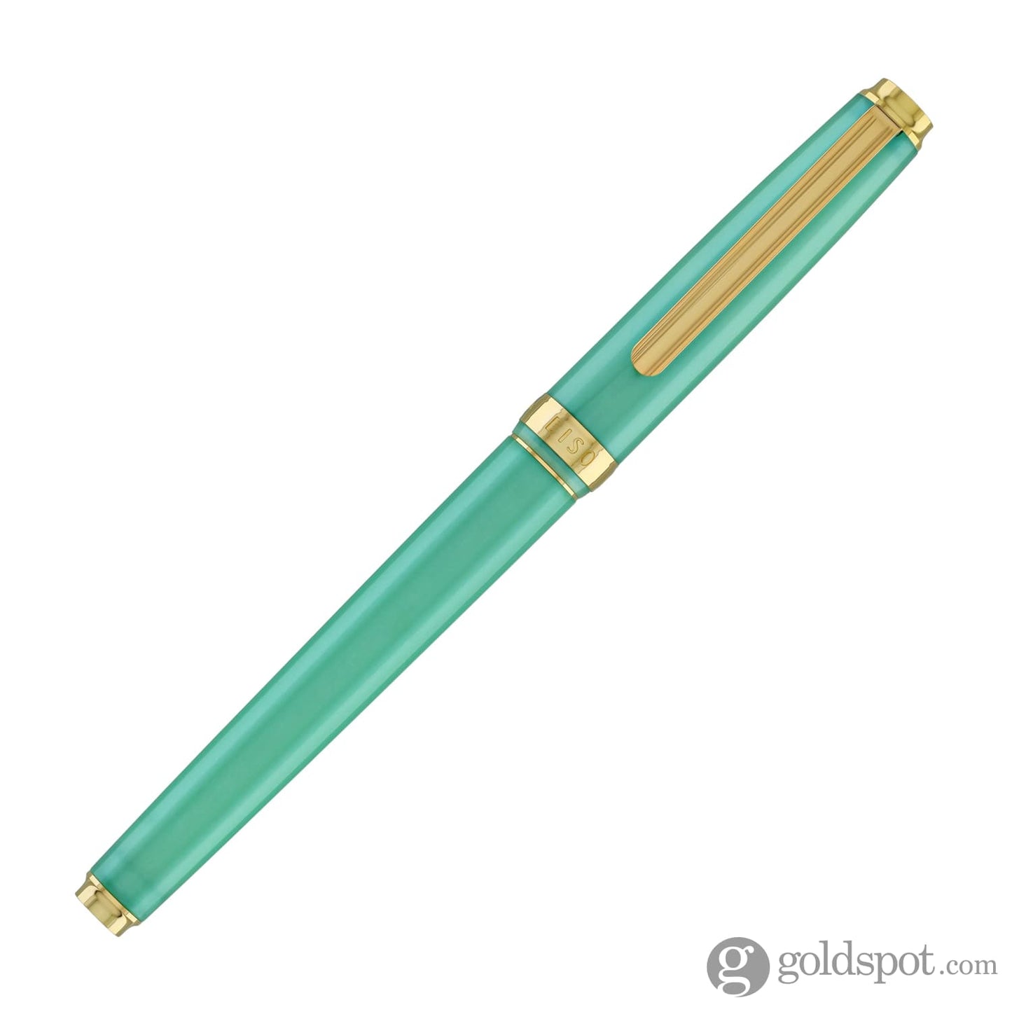 Platinum Biso Fountain Pen in Sparkle Mint Green - Limited Edition Fountain Pen