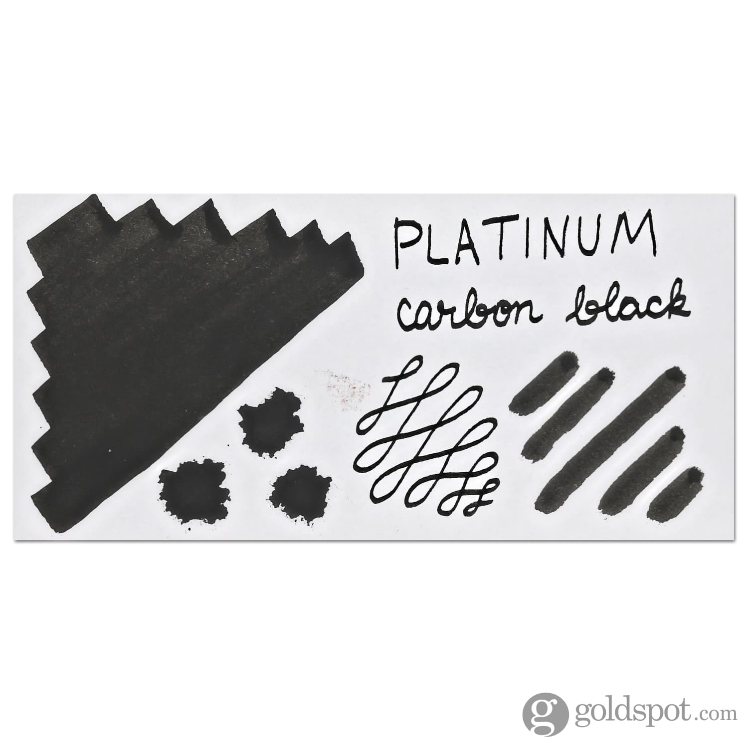 Platinum Carbon Black  Carbon black, Fountain pen ink, Ink wash