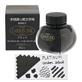 Platinum Carbon Black Bottled Ink - 60 mL