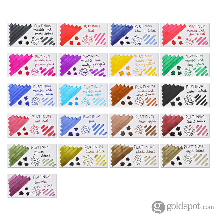 Platinum Classic Bottled Ink in Citrus Black - 60 mL Bottled Ink