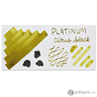 Platinum Classic Bottled Ink in Citrus Black - 60 mL Bottled Ink