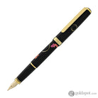Platinum Classic Maki-e Fountain Pen with Gold Fish Design - 18K Gold Fountain Pen