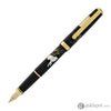 Platinum Classic Maki-e Fountain Pen with Moon and Rabbit Design - 18K Gold Medium Fountain Pen