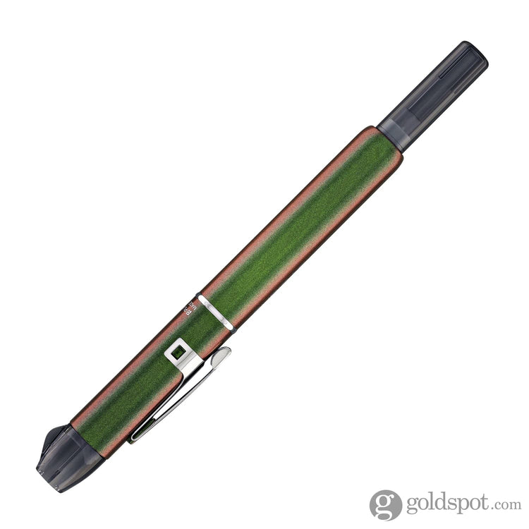 Platinum Curidas Retractable Stone Sphene (Green) Fountain Pen Fountain Pen
