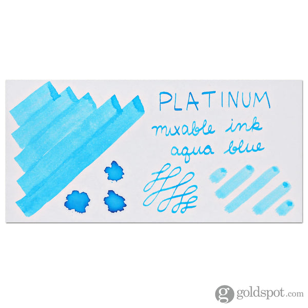 Platinum Mixable Bottled Ink in Aqua Blue - 60 mL Bottled Ink