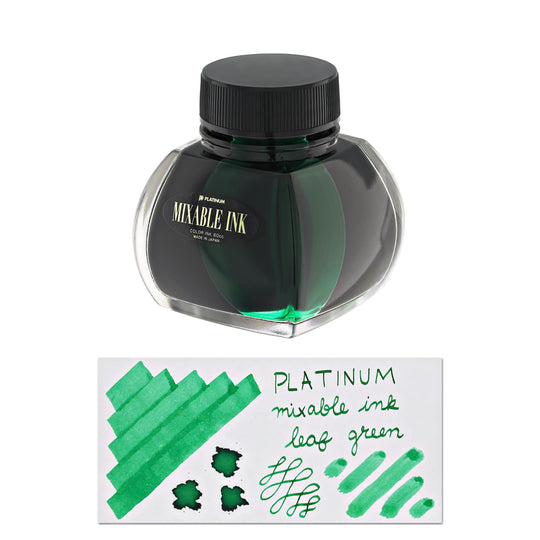 Platinum Mixable Bottled Ink in Leaf Green - 60 mL