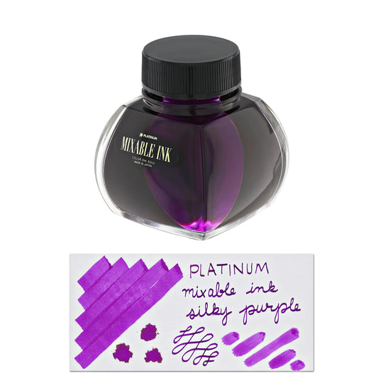 Platinum Mixable Bottled Ink in Silky Purple - 60 mL