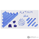 Platinum Pigment Bottled Ink in Blue - 60 mL Bottled Ink