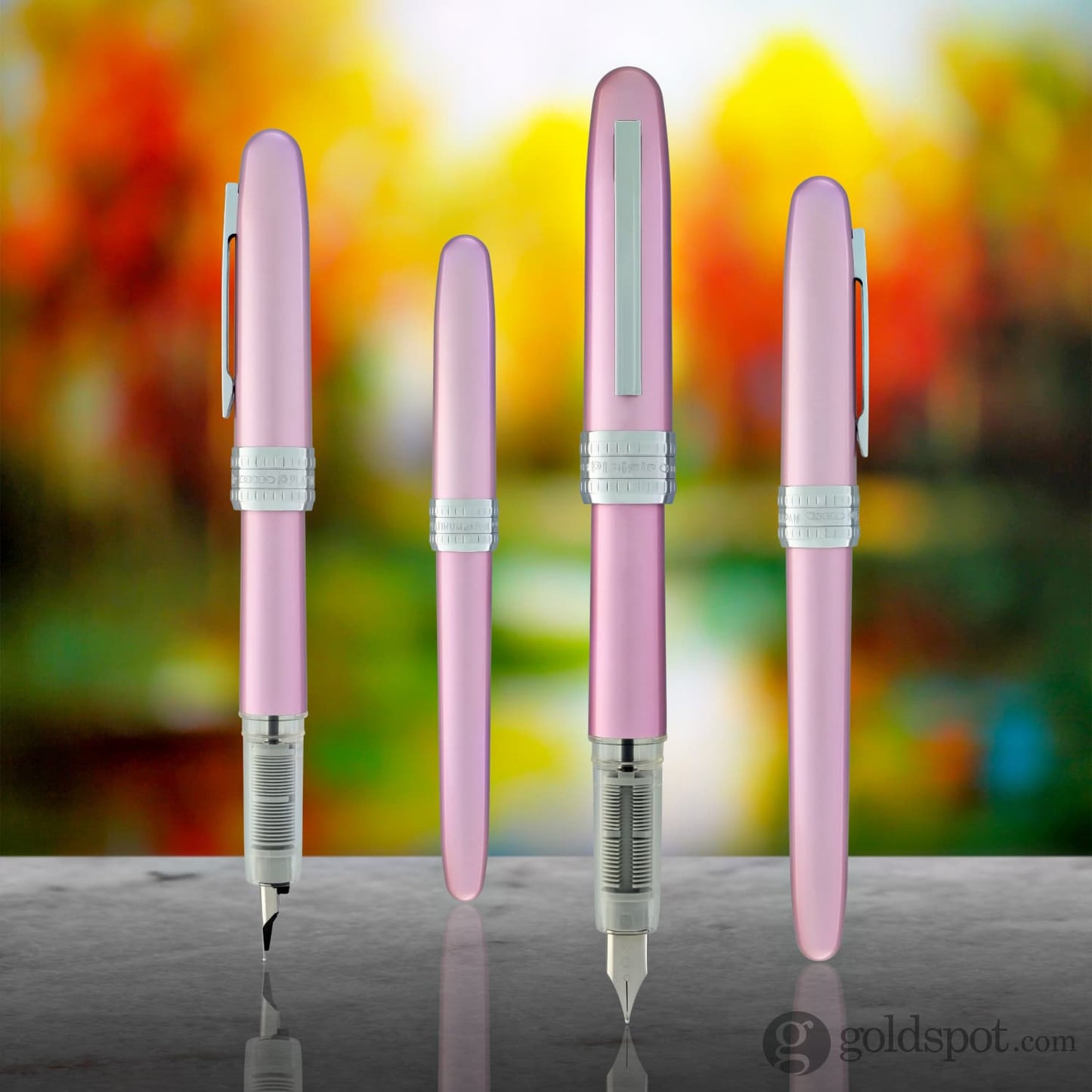 Platinum Plaisir Fountain Pen in Pink - 03 Fine Point Fountain Pen