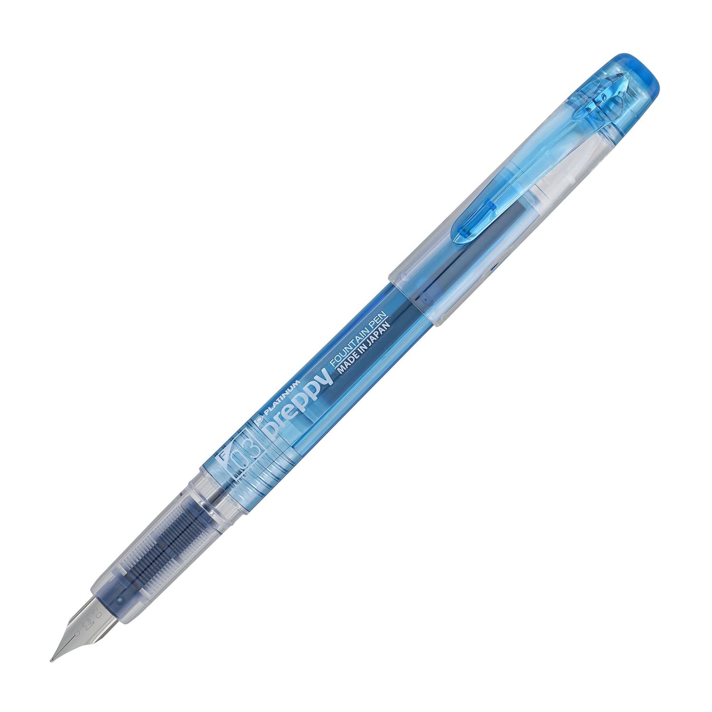 Platinum Preppy Fountain Pen in Blue Black Fountain Pen
