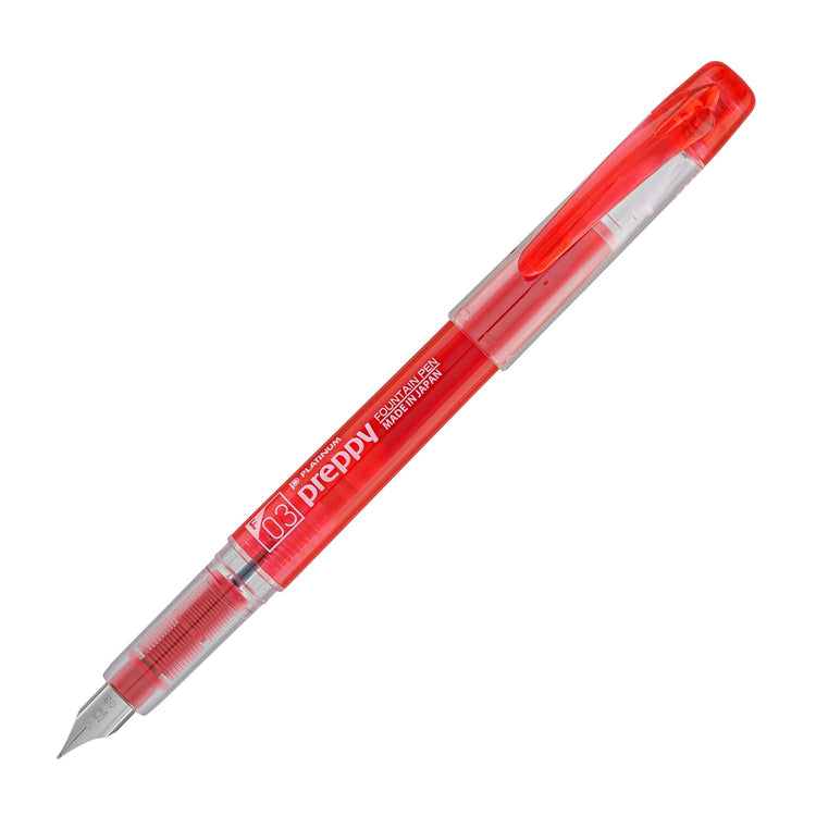 Platinum Preppy Fountain Pen in Red Fountain Pen