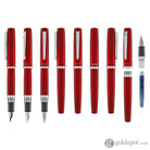 Platinum Procyon Fountain Pen in Carmine Red Fountain Pen
