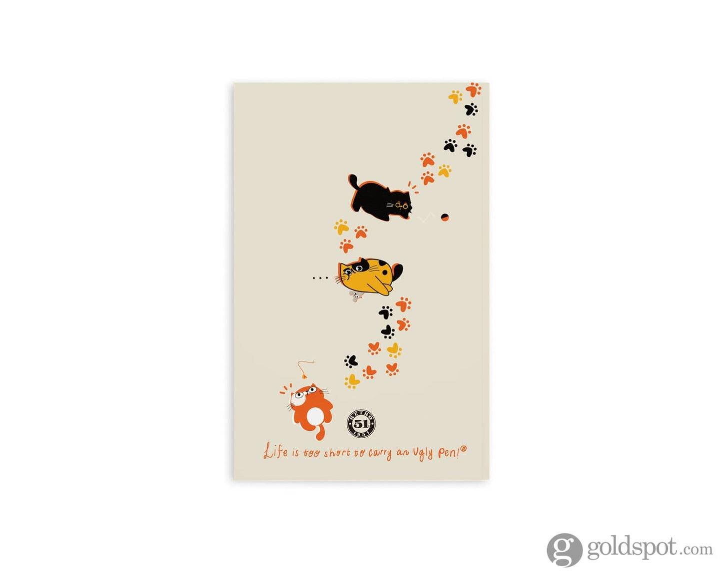 Retro 51 Cat Rescue 5 Notebook - Dotted Notebooks Journals
