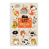 Retro 51 Cat Rescue 5 Notebook - Dotted