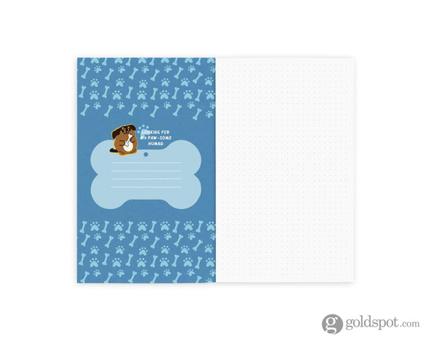 Retro 51 Dog Rescue 5 Notebook - Dotted Notebooks Journals