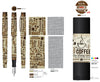 Retro 51 Goldspot Exclusive Tornado Fountain Pen in Hot Coffee Fountain Pen