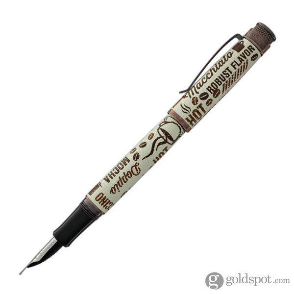 Retro 51 Goldspot Exclusive Tornado Fountain Pen in Hot Coffee Fountain Pen