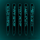 Retro 51 Goldspot Exclusive Tornado Fountain Pen in Sparky Christmas Lights Fountain Pen