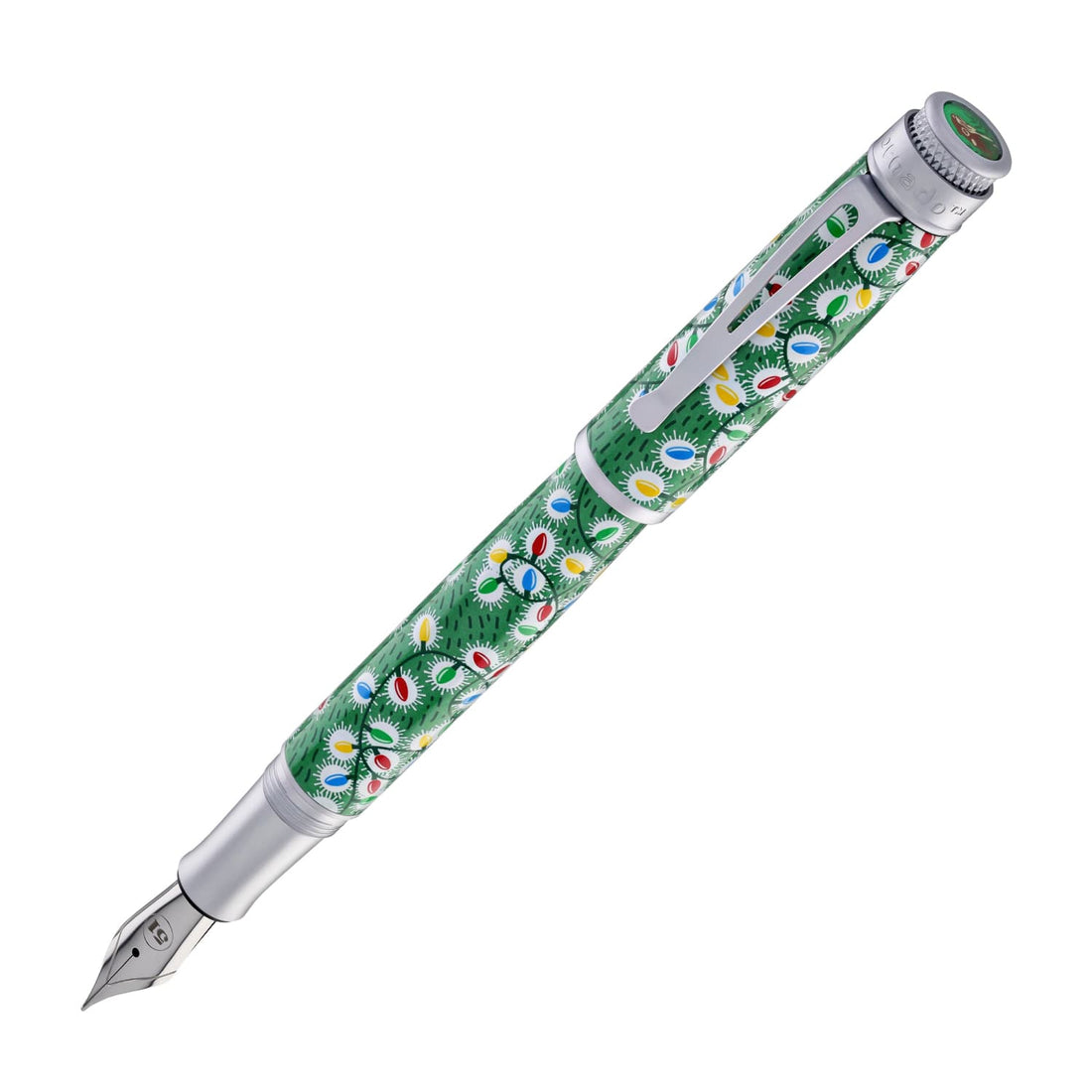 Retro 51 Goldspot Exclusive Tornado Fountain Pen in Sparky Christmas L ...