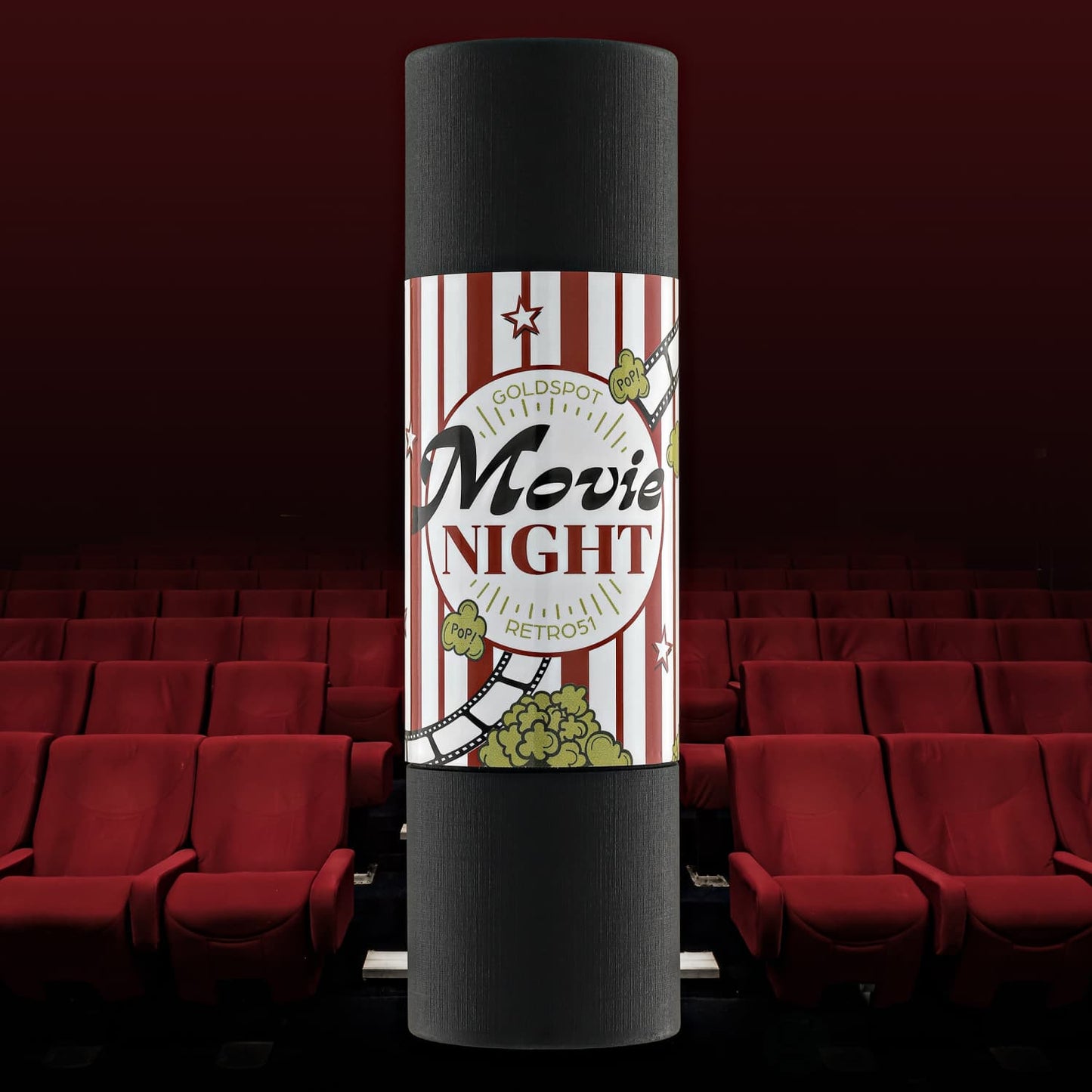 Retro 51 Goldspot Exclusive Tornado Rollerball in Movie Night Rollerball Pen