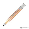 Retro 51 Polarys Modern Traveler Set Navy Leather with Tornado Elite Copper Ballpoint Pen Ballpoint Pens