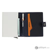 Retro 51 Polarys Modern Traveler Set Navy Leather with Tornado Elite Copper Ballpoint Pen Ballpoint Pens