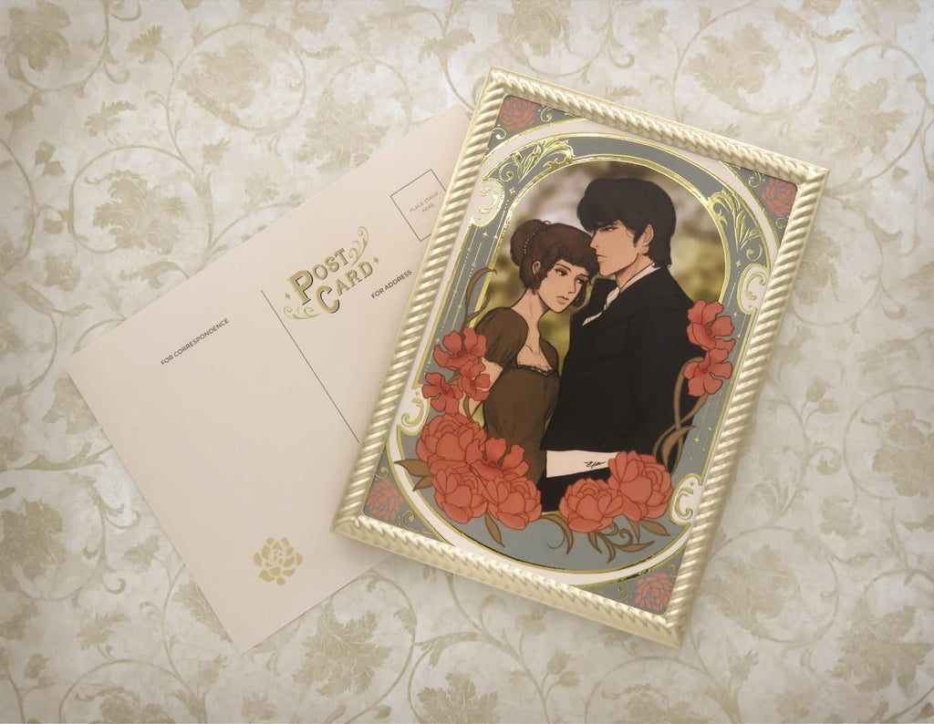 Retro 51 Pride and Prejudice Postcard 5x7