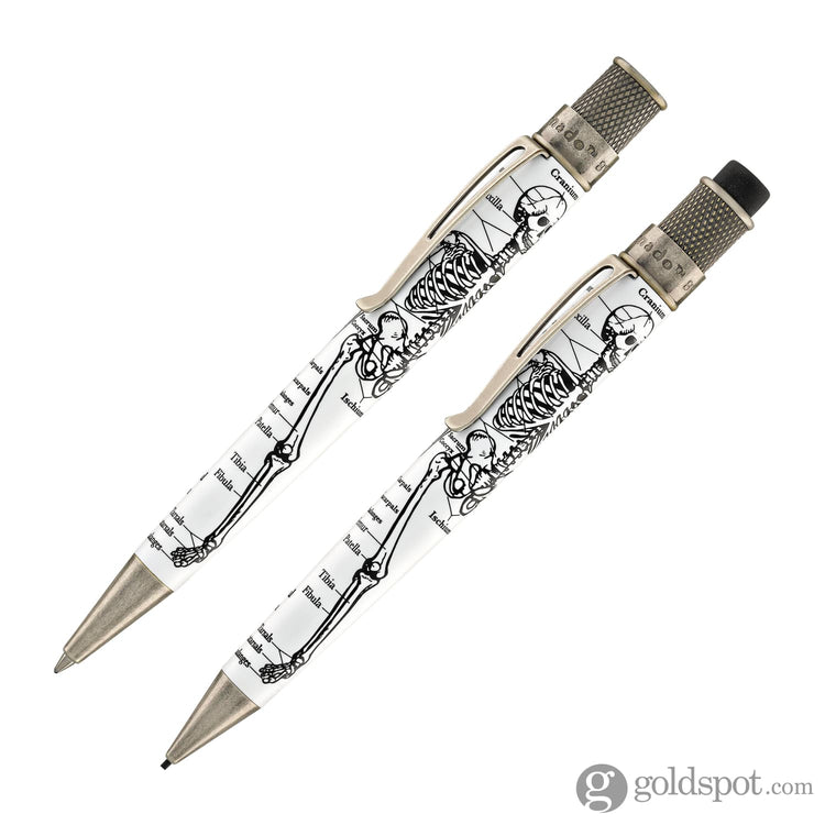 Retro 51 Tornado Dr. Gray Rollerball Pen & 1.15mm Mechanical Pencil Set Pen and Pencil Sets