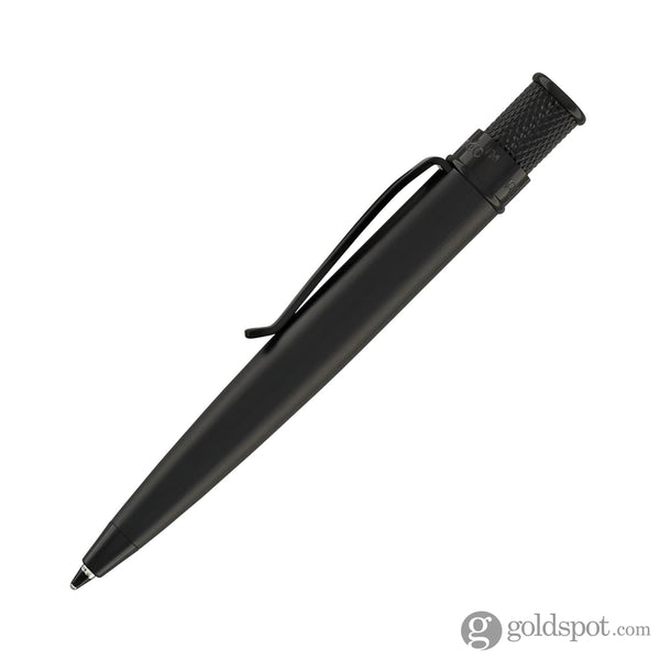 Retro 51 Tornado Elite Ballpoint Pen in Stealth Black Ballpoint Pens