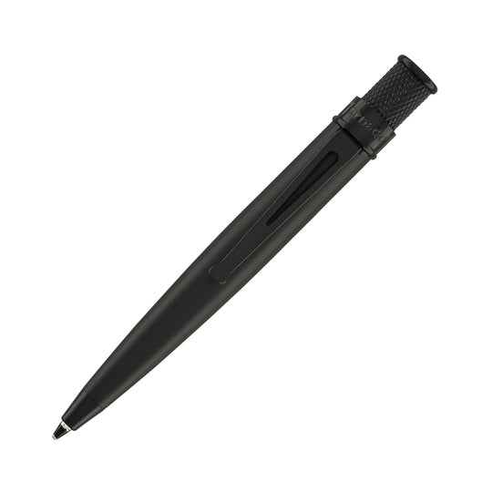 Retro 51 Tornado Elite Ballpoint Pen in Stealth Black