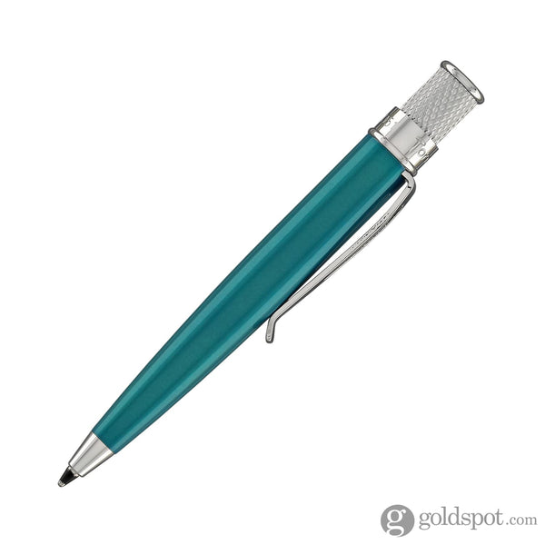 Retro 51 Tornado Elite Ballpoint Pen in Turquoise Ballpoint Pens