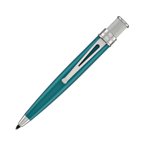 Retro 51 Tornado Elite Ballpoint Pen in Turquoise Ballpoint Pens