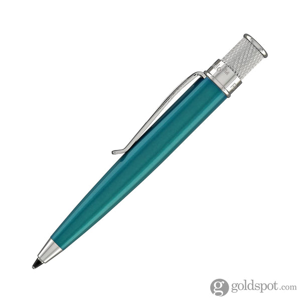 Retro 51 Tornado Elite Ballpoint Pen in Turquoise Ballpoint Pens