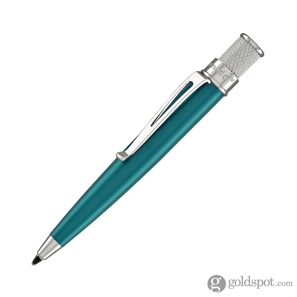 Retro 51 Tornado Elite Ballpoint Pen in Turquoise Ballpoint Pens