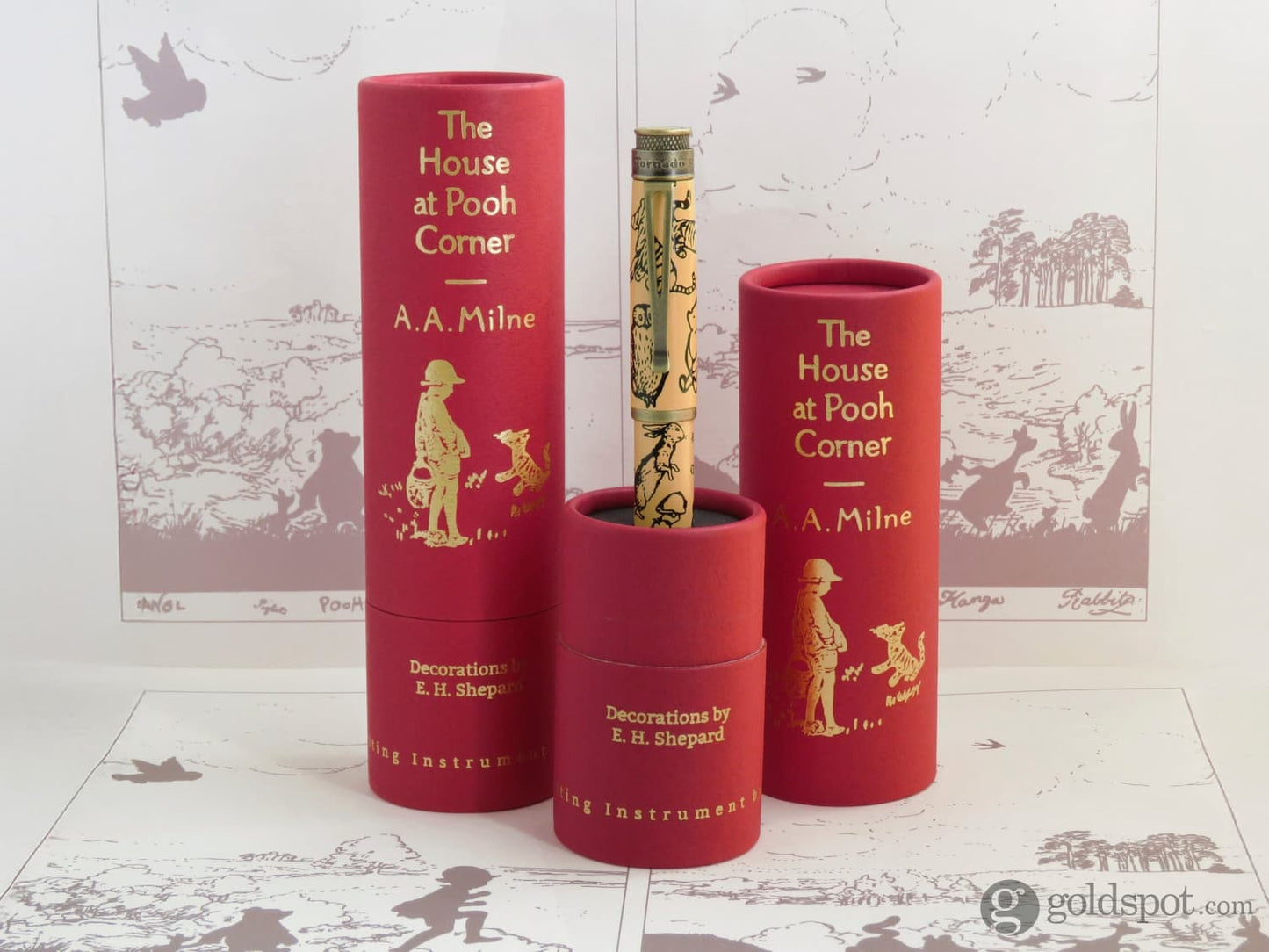 Retro 51 Tornado™ Fountain Pen in The House at Pooh Corner - Limited Edition Fountain Pen
