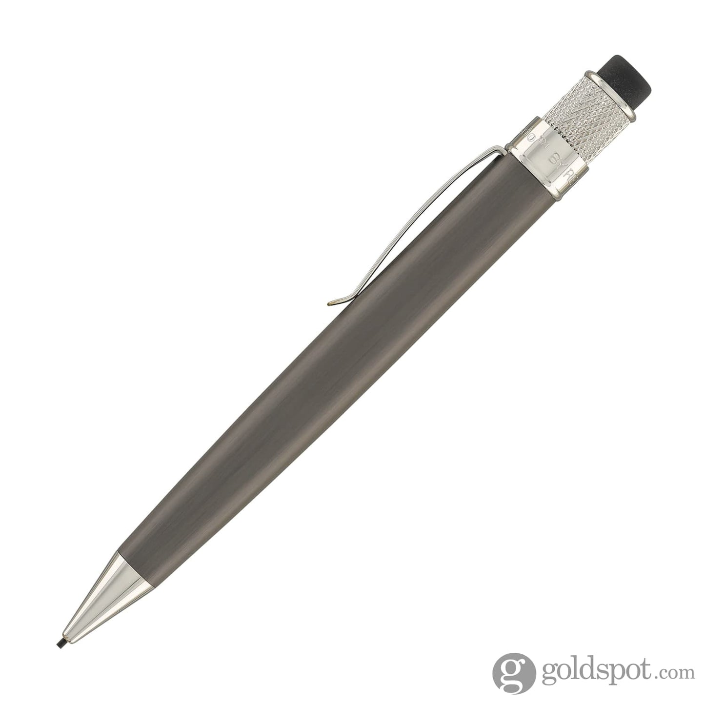 Retro 51 Tornado Mechanical Pencil in Black Nickel Platinum - 1.15mm Mechanical Pencils