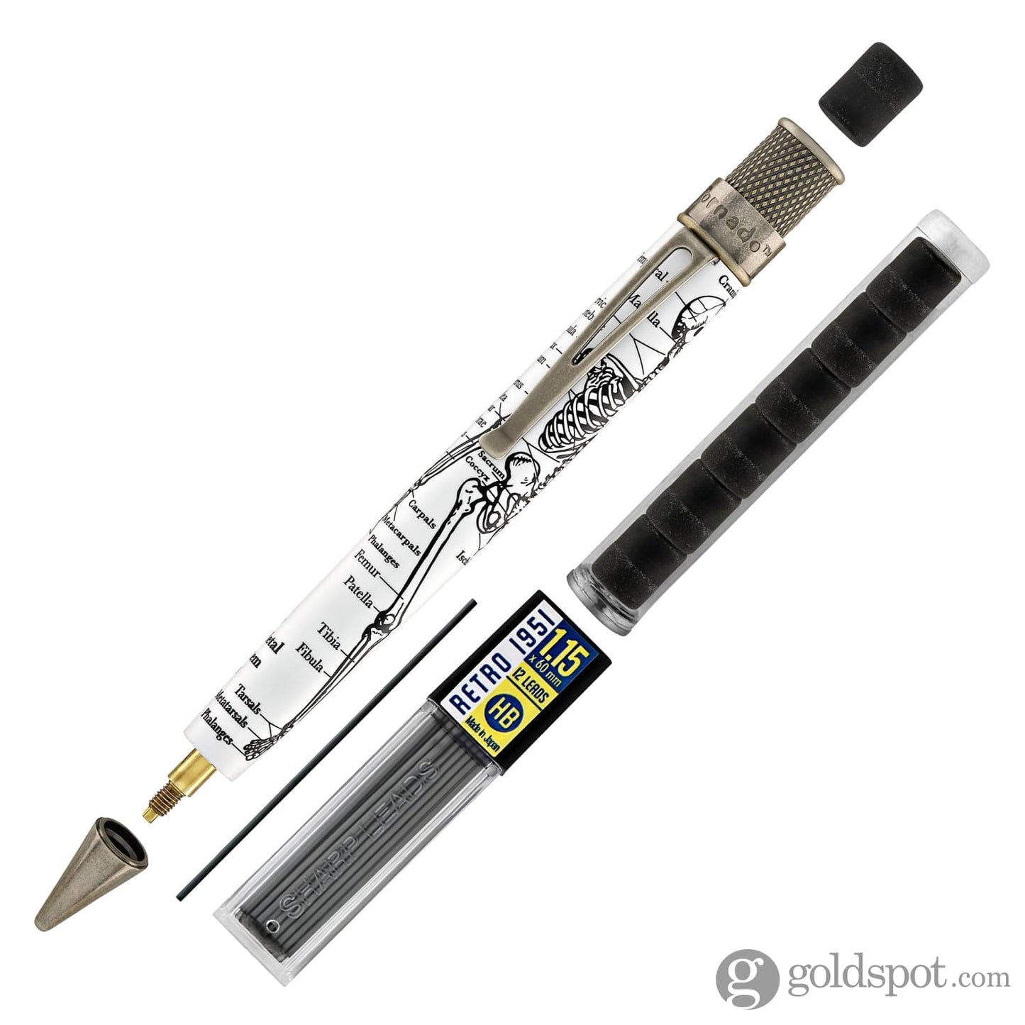 Retro 51 Tornado Mechanical Pencil in Dr. Gray - 1.15 mm Mechanical Pencils