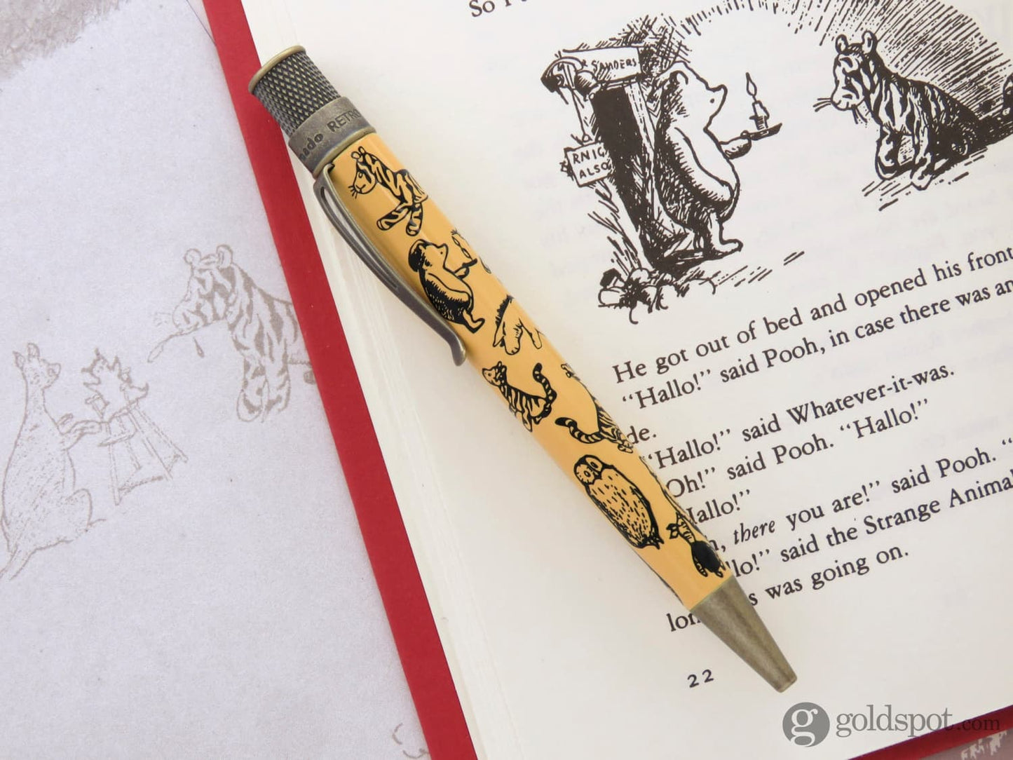 Retro 51 Tornado Popper Rollerball in The House at Pooh Corner Rollerball Pen