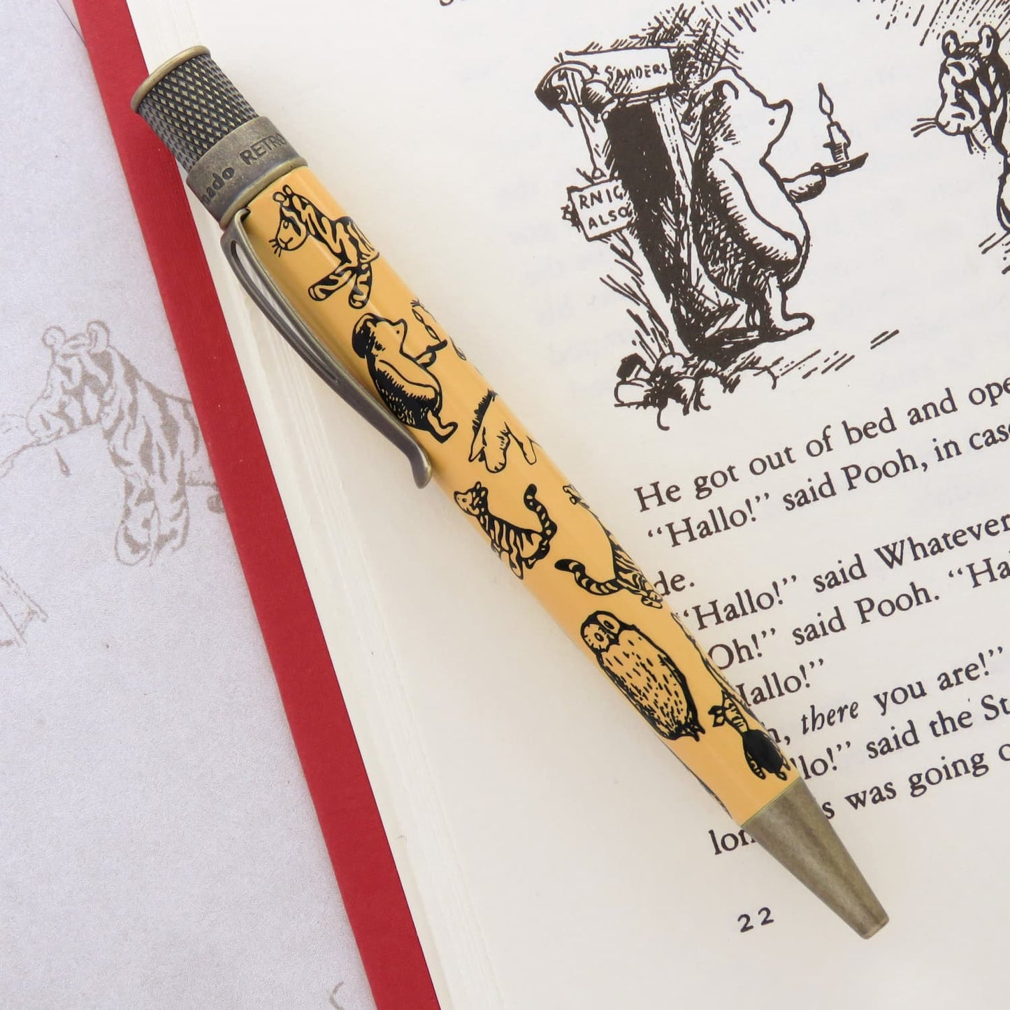 Retro 51 Tornado Popper Rollerball in The House at Pooh Corner Rollerball Pen