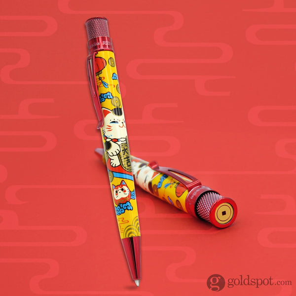 Retro 51 Tornado Popper Rollerball Pen Lucky Cat - Limited Edition Rollerball Pen