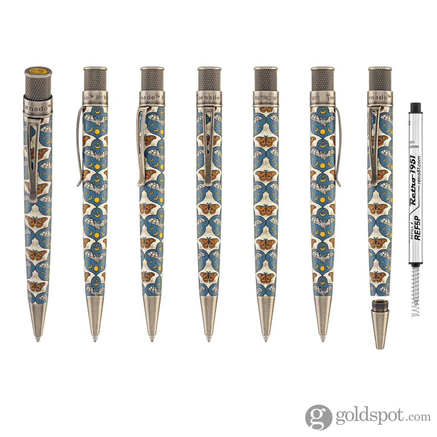 Retro 51 Tornado Rescue Ballpoint Pen in Bat Ballpoint Pens