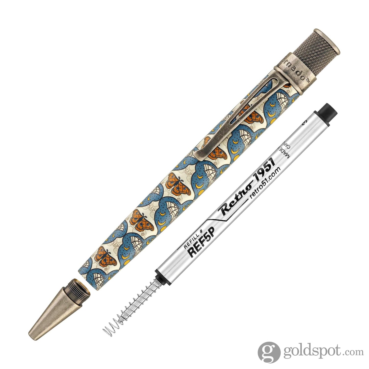 Retro 51 Tornado Rescue Ballpoint Pen in Bat Ballpoint Pens