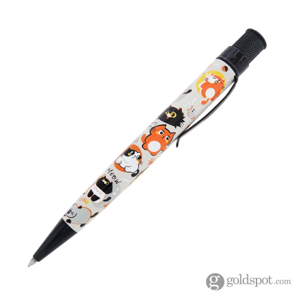 Retro 51 Cat Rescue Kugelschreiber – Verspieltes Katzen-Design | Mit Jedem Kauf Unterstützung Für Tierrettung