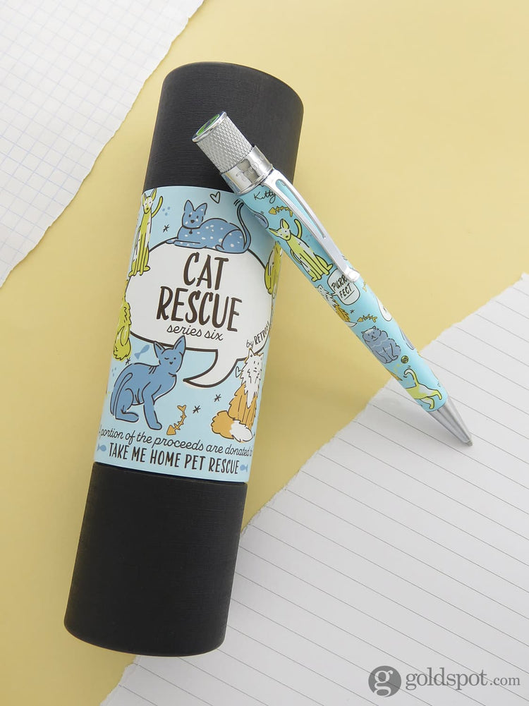 Retro 51 Tornado Rescue Ballpoint Pen in Cat Series 6 Ballpoint Pens