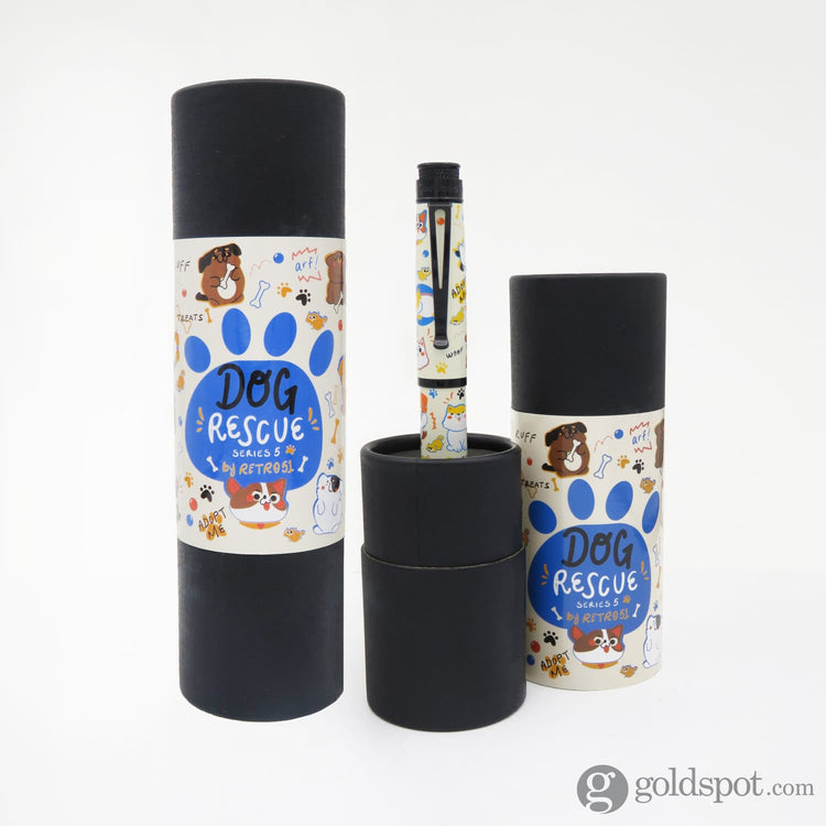 Retro 51 Tornado Rescue Fountain Pen in Dog Series 5 Fountain Pen