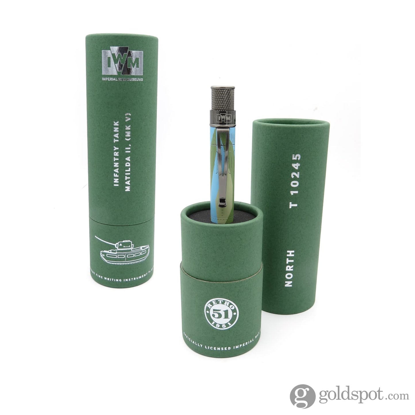 Retro 51 Tornado Rollerball Imperial War Museums - Matilda Tank Rollerball Pen