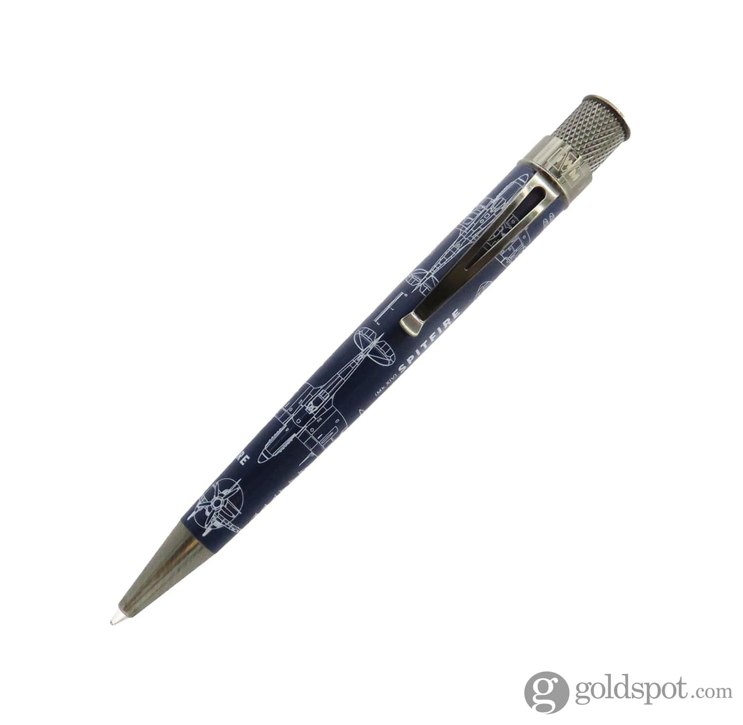 Retro 51 Tornado Rollerball Imperial War Museums Spitfire Blueprint Rollerball Pen
